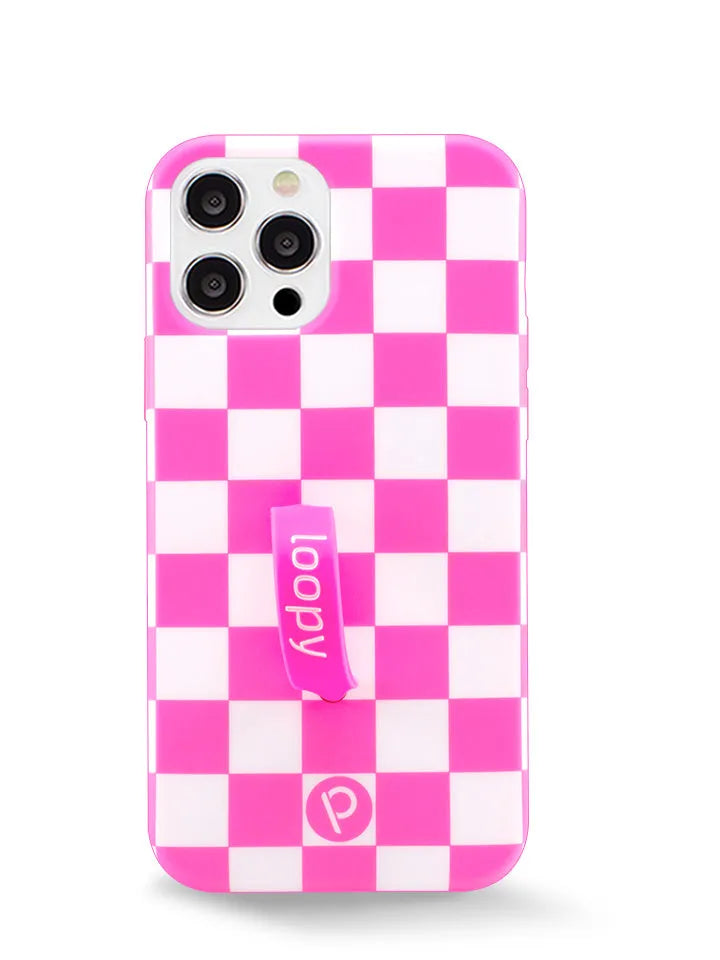 Pink Checkered
