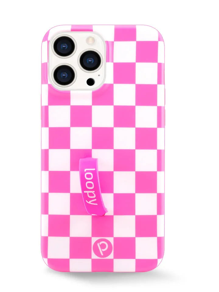 Pink Checkered
