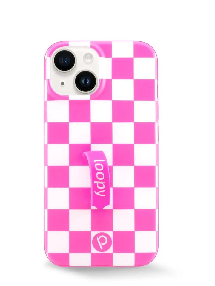 Pink Checkered