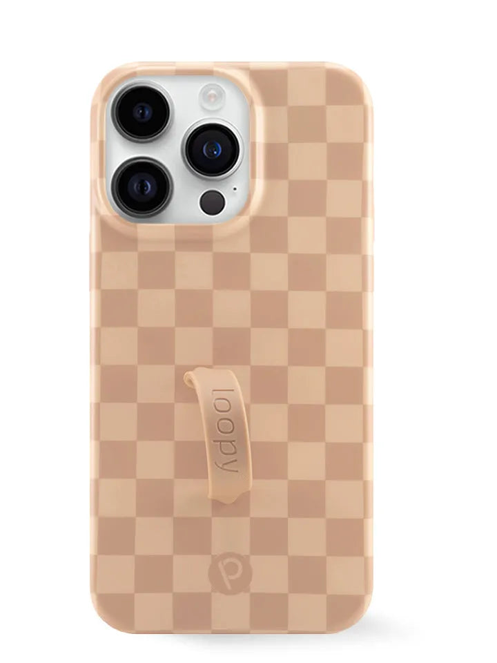 Caramel Checkered