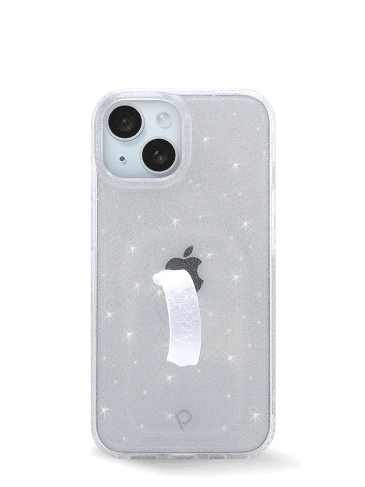 Clear Sparkle Silver