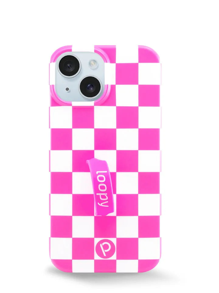 Pink Checkered