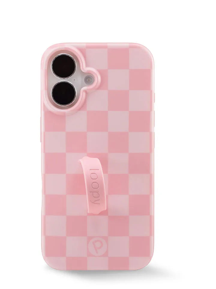Blush Checkered