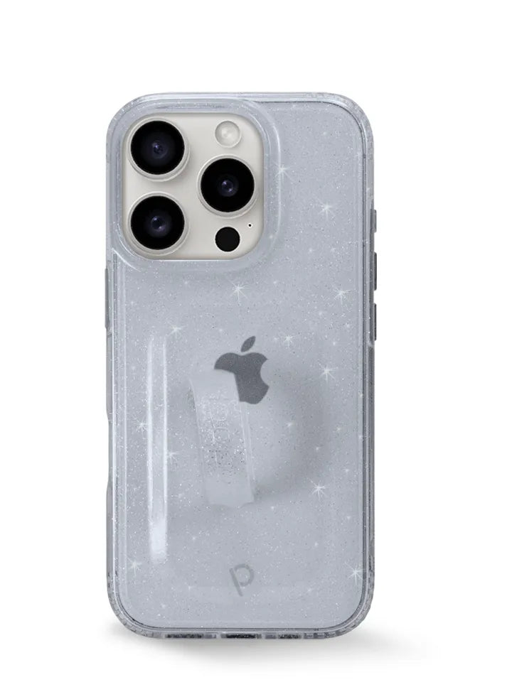 Clear Sparkle Silver