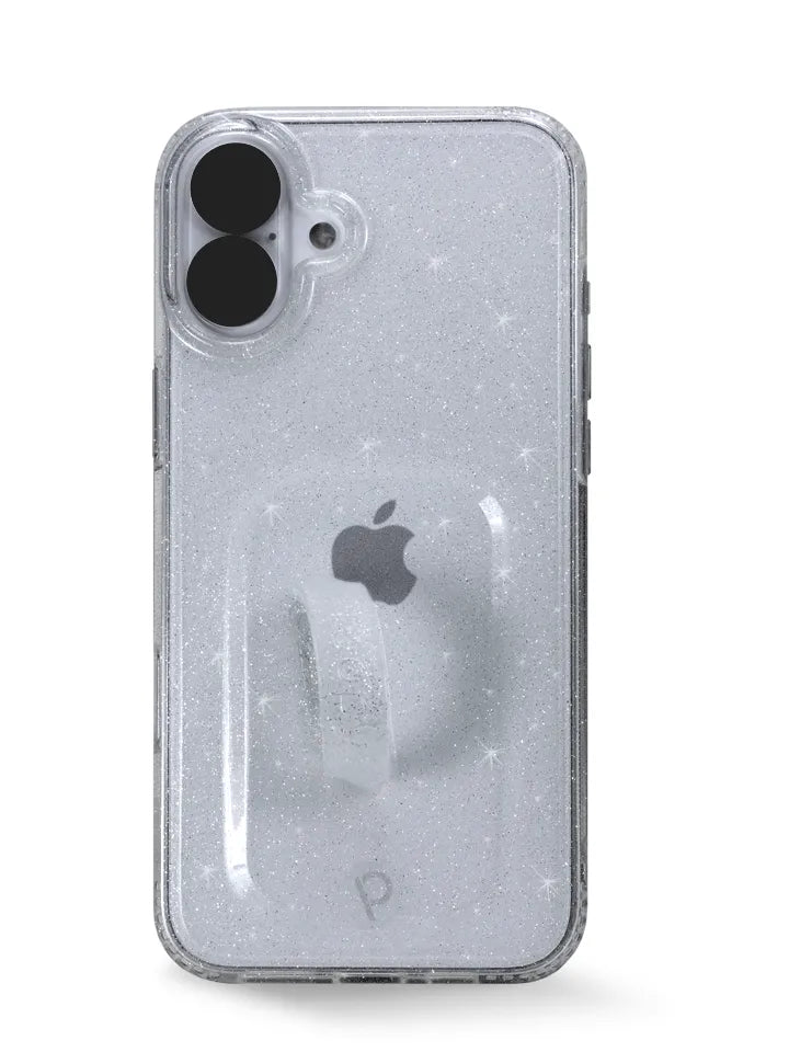Clear Sparkle Silver