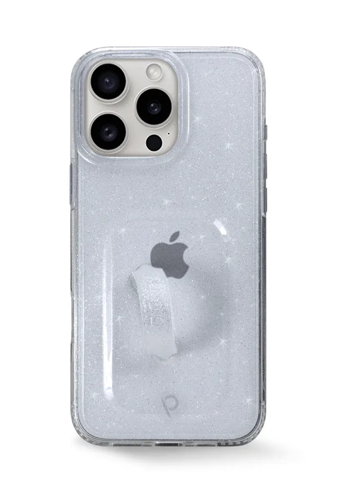 Clear Sparkle Silver