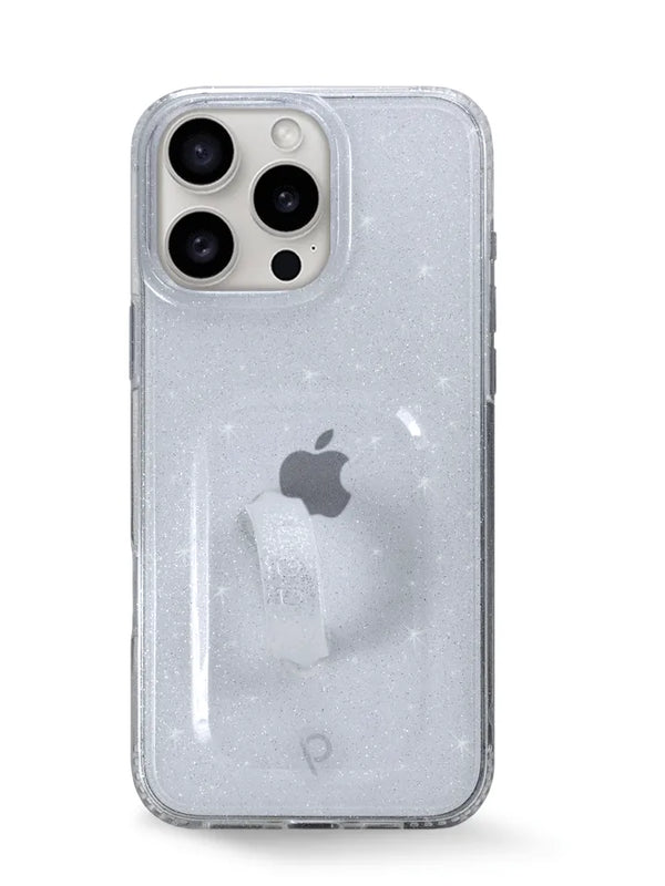 Clear Sparkle Silver