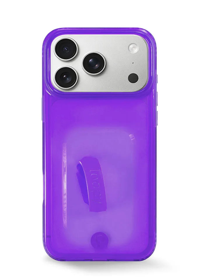 Clear Neon Purple Main image