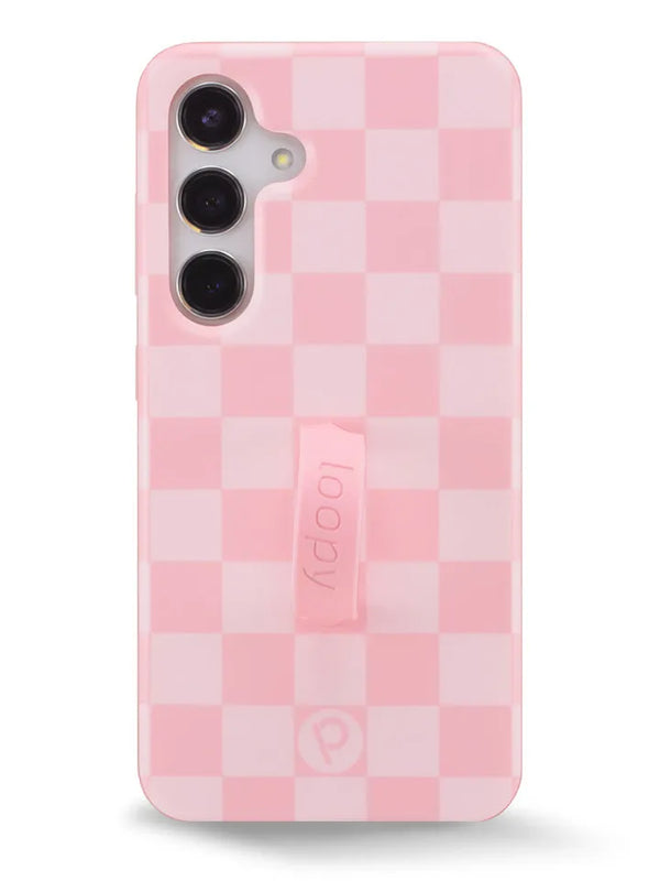 Blush Checkered