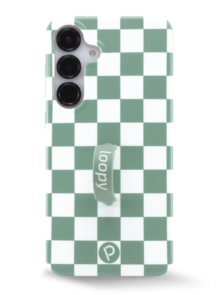 Green Checkered