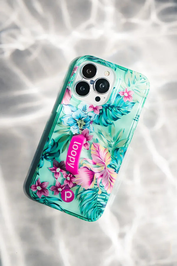 Clear Sea Glass Floral