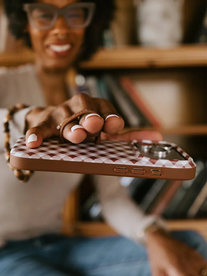 Brown Gingham