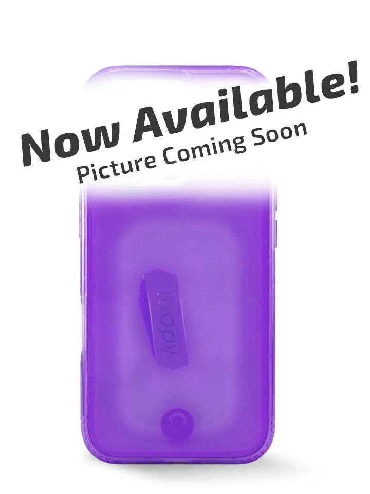 Clear Neon Purple