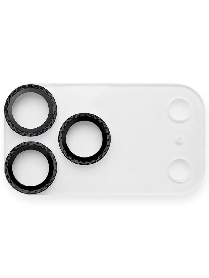 Full Coverage Diamond Cut Camera Tempered Glass