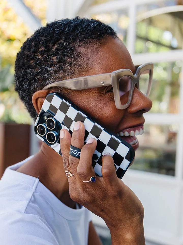Black & White Checkered
