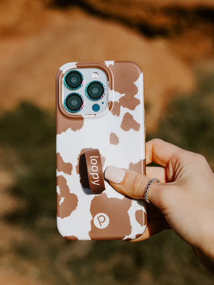 Brown Cow Print