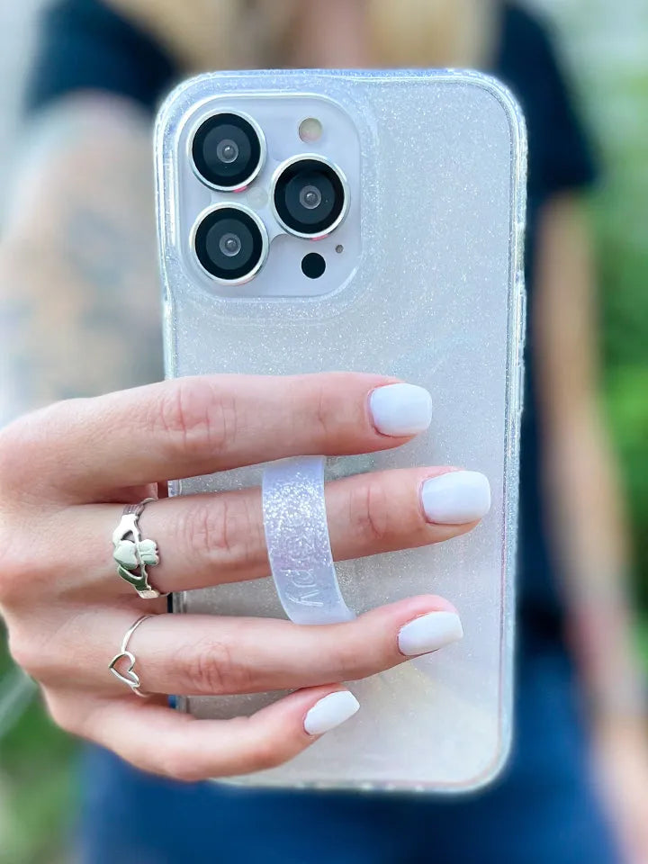 Clear Sparkle Silver