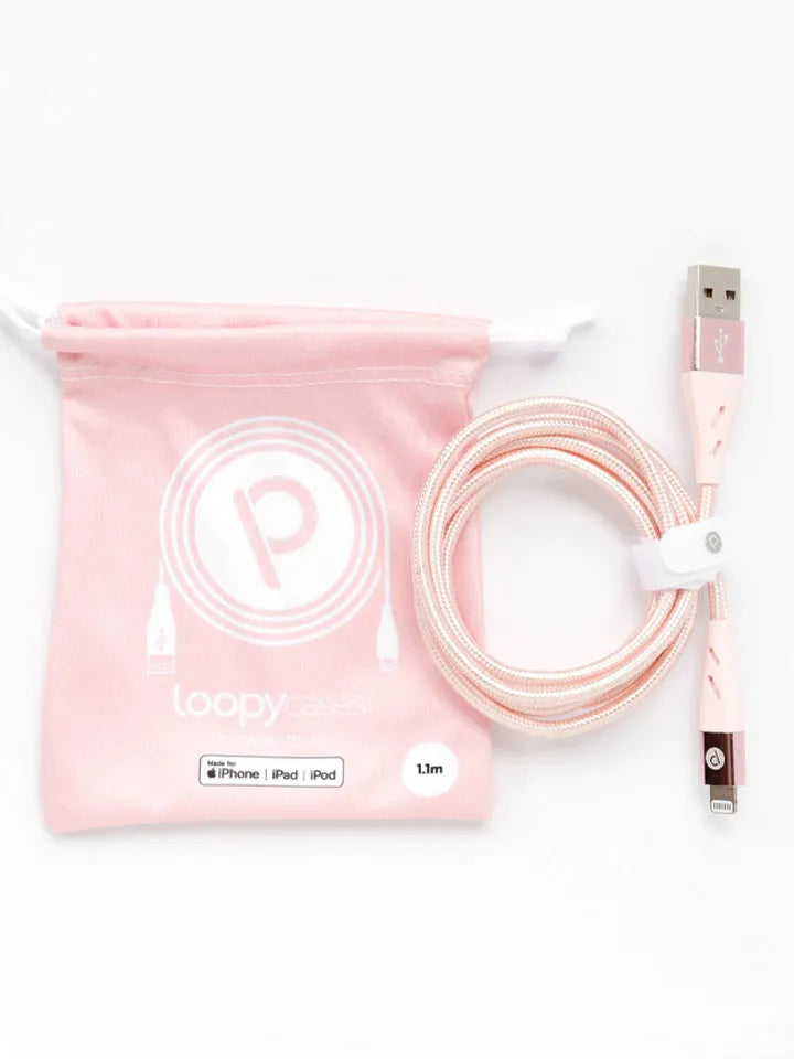 Loopy Charging Cables - Lightning to USB-A (1.1m / 3.6ft) Main image