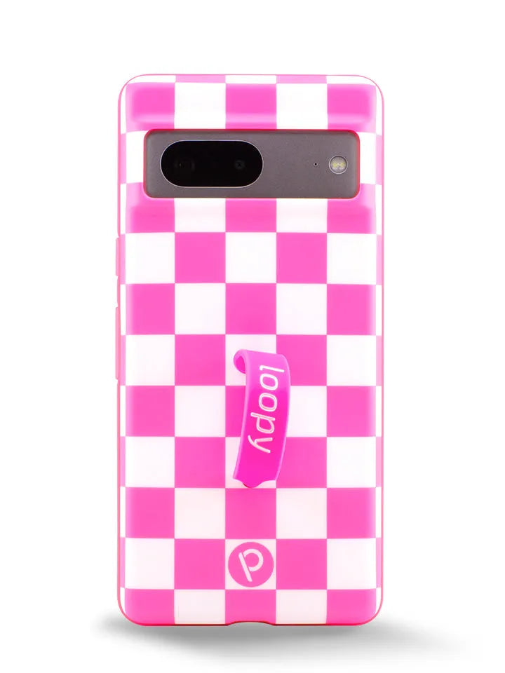 Pink Checkered