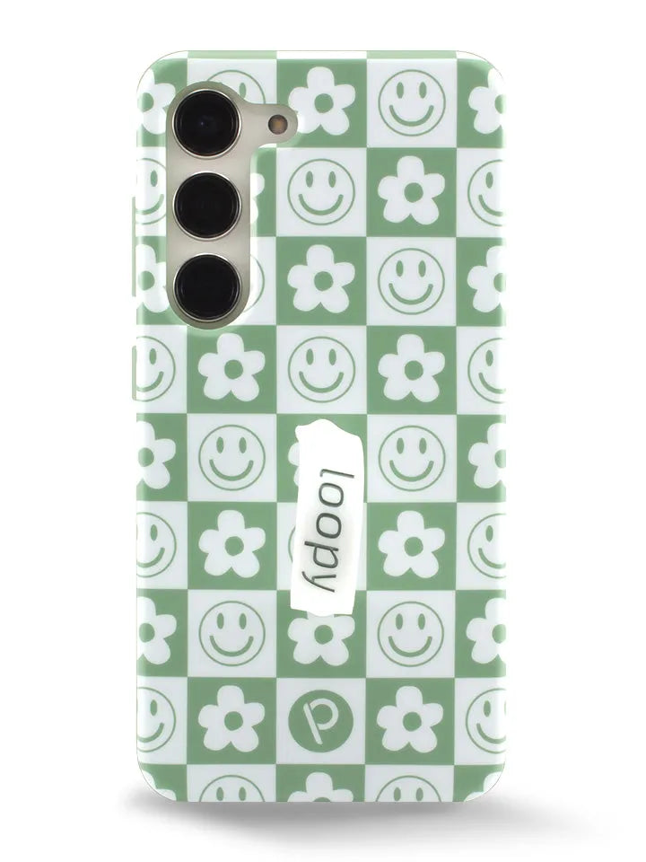 Groovy Sage Checkered