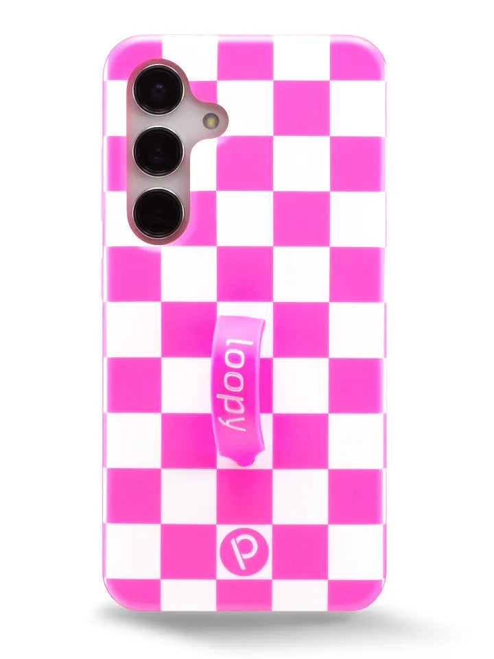 Pink Checkered